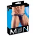 Glänzender Minimal-Slip für Herren (schwarz) - XL