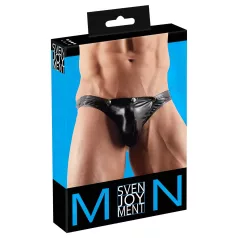 Svenjoyment - Abknöpfbarer String für Männer (schwarz)
