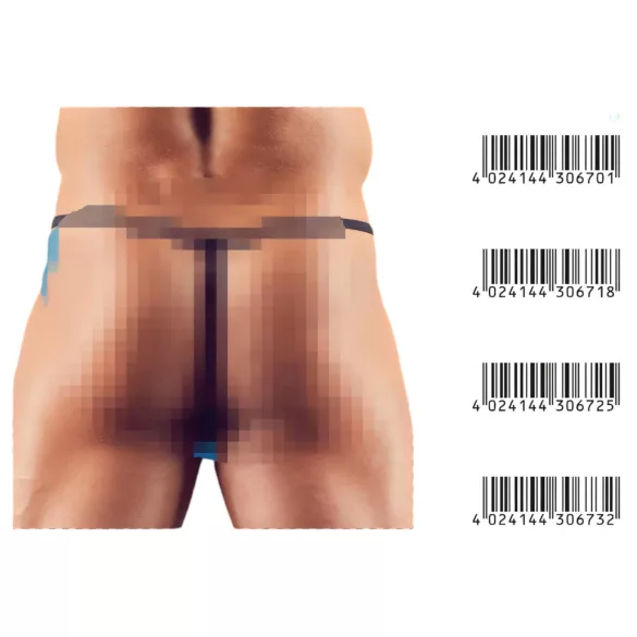 Herren-Mini-String (schwarz) - L