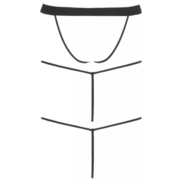 Svenjoyment - Herren-Tanga Set - Schwarz (3-teilig) S-L