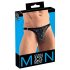 Svenjoyment - Glitzernder Herren-Tanga (Schwarz) - XL