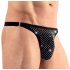 Svenjoyment - Glitzernder Herren-Tanga (Schwarz) - XL