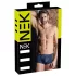 NEK - Schwarze Schnürnetz-Boxershorts (Blau)