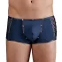 NEK - Schwarze Schnürnetz-Boxershorts (Blau)