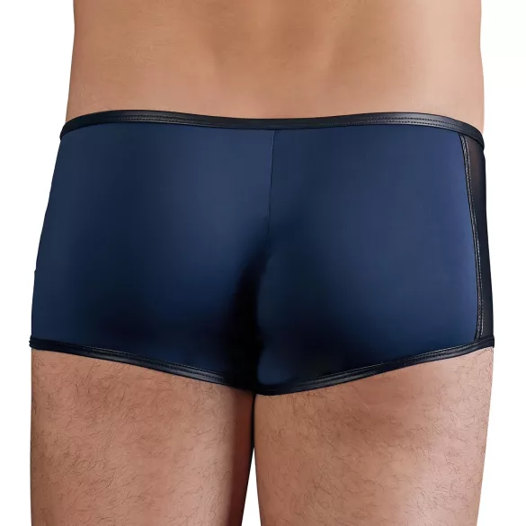 NEK - Schwarze Schnürnetz-Boxershorts (Blau) - L