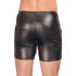 NEK - Längere Herren-Shorts mit Metallschnalle (Schwarz)