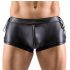 Svenjoyment - Matt-Boxershorts mit seitlicher Schnürung (Schwarz)
