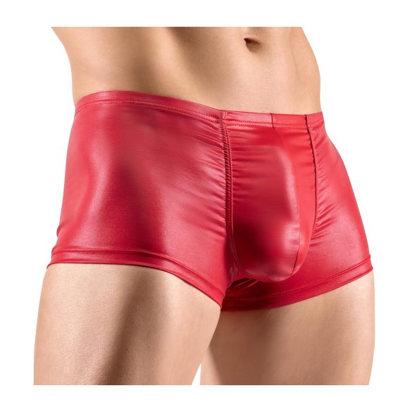 Svenjoyment - glänzende Push-up-Boxershorts (Rot) - L