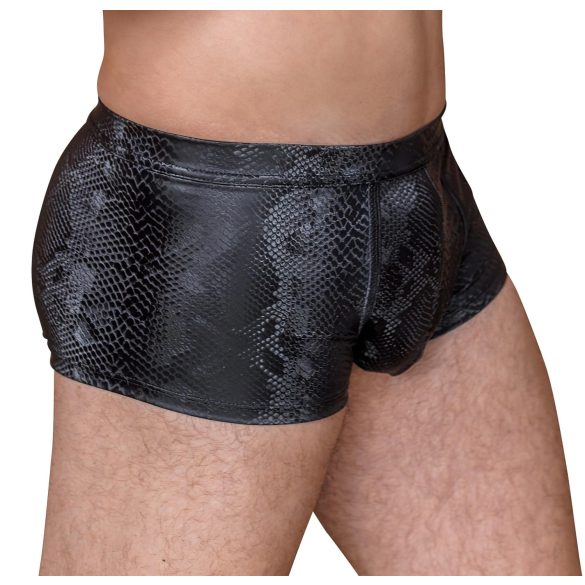 NEK - Schlangenleder-Muster Boxershorts (schwarz) - M