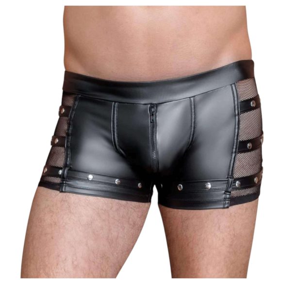 NEK - Genietete, Reißverschluss-Boxershorts (schwarz) - 2XL