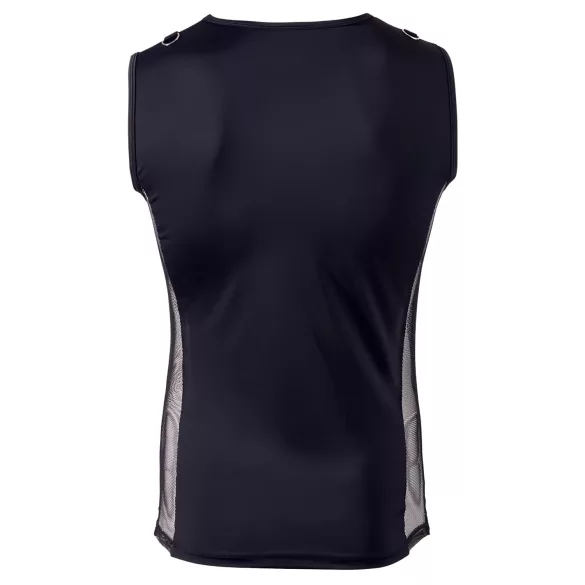 Svenjoyment - Schnürhemd für Herren (schwarz) - XL