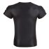 NEK - Mattes Herren-Shirt mit kurzen Ärmeln (schwarz) - M