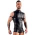 Svenjoyment - Ärmelloses Herren-Top mit Brustgeschirr (schwarz) - XL