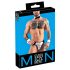 Svenjoyment - Herren Kellner-Tanga-Set (schwarz-weiß) - L