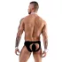 Svenjoyment - Herren Kellner-Tanga-Set (schwarz-weiß) - XL