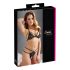 Cottelli - Offenes Spitzen-Set (schwarz) - M