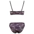 Cottelli - Blumiges Spitzen-BH-Set (lila) - XL