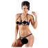 Cottelli - Metallring-BH-Set (schwarz) - 85B/L