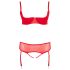 Cottelli Plus Size - Variabeles Dessous-Duo (Rot)