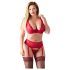 Cottelli Plus Size - Variabeles Dessous-Duo (Rot) - 90D/XL