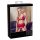 Abierta Fina - Funkelndes Kettendessous-Set (Rot) - M