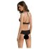 Passion Eco Kerria - Spitzen-Bikini-Set (schwarz) - L/XL