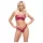 Cottelli Party - glänzendes BH-Set (rot) - 85B/L