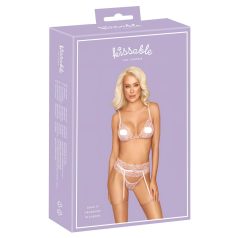 Kissable - spitzen Dessous-Set (Rosa)