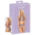 Kissable - Spitzen-Unterwäsche-Set (lila) - L/XL