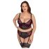 Cottelli Plus Size - BH-Set (rot)