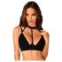 Obsessive Brasica - Nackenhalter-BH (Schwarz) - M/L