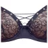 Cottelli Party - Schnür-BH-Set (schwarz)