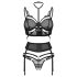 Obsessive Premisis - Dessous-Set (schwarz)