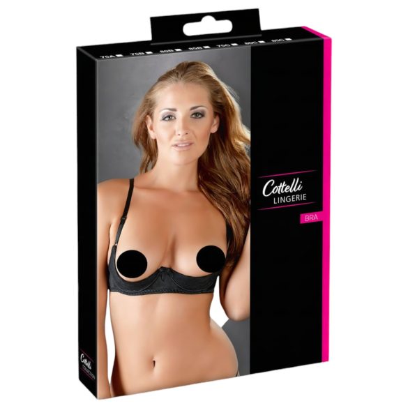 Cottelli - Klassischer Hebe-BH (schwarz) - 80C
