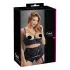 Cottelli Plus Size - Träger-BH mit Ringen (schwarz) - 95F