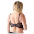 Cottelli Plus Size - Träger-BH mit Ringen (schwarz) - 95F