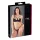 Cottelli - Riemen-BH mit Ring & String (schwarz) - 85B/L