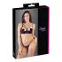 Cottelli - Riemen-BH mit Ring & String (schwarz) - 85C/L