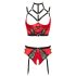 Abierta Fina - Ring-BH Set (Rot) - 85B/L