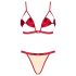 Obsessive Rubinesa - Pikantes Dessous-Set (Rot)