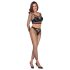 Cottelli - Netz-Set Langarm (schwarz) - S-L
