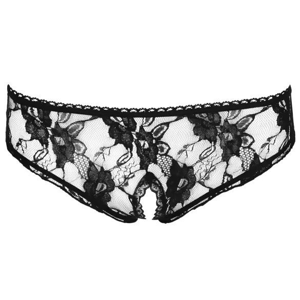 Cottelli - Offener Hüftslip (schwarz) - L