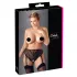 Cottelli Plus Size - Spitzenstrumpfhalter-String (schwarz)