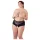 Cottelli Plus Size - Spitzenperlen offener Slip (schwarz) - XL