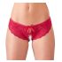Cottelli - Rote Offene Schleifen-Panty