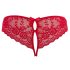 Cottelli - Rote Offene Schleifen-Panty