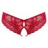 Cottelli - Damenstring offen mit Schleife (rot) - M