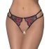 Cottelli - Rosige, offene Damenstring - Schwarz - (S-L)