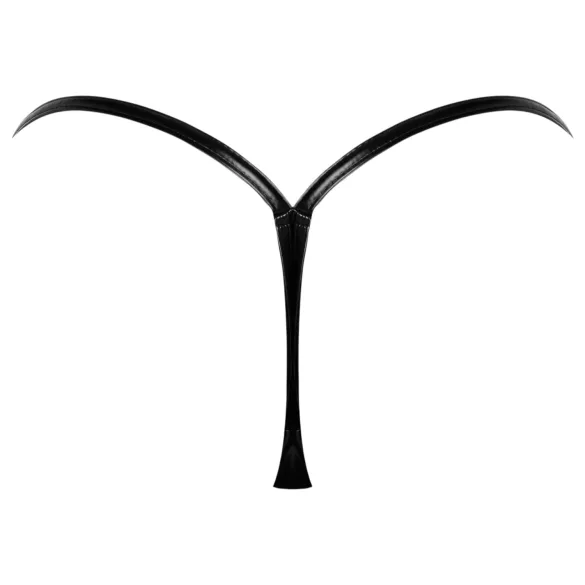 Noir - Glanz-String (Schwarz)