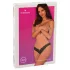 Obsessive Donna Dream - Spitze offener Tanga (schwarz) - M/L